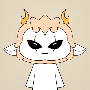 Gold horns